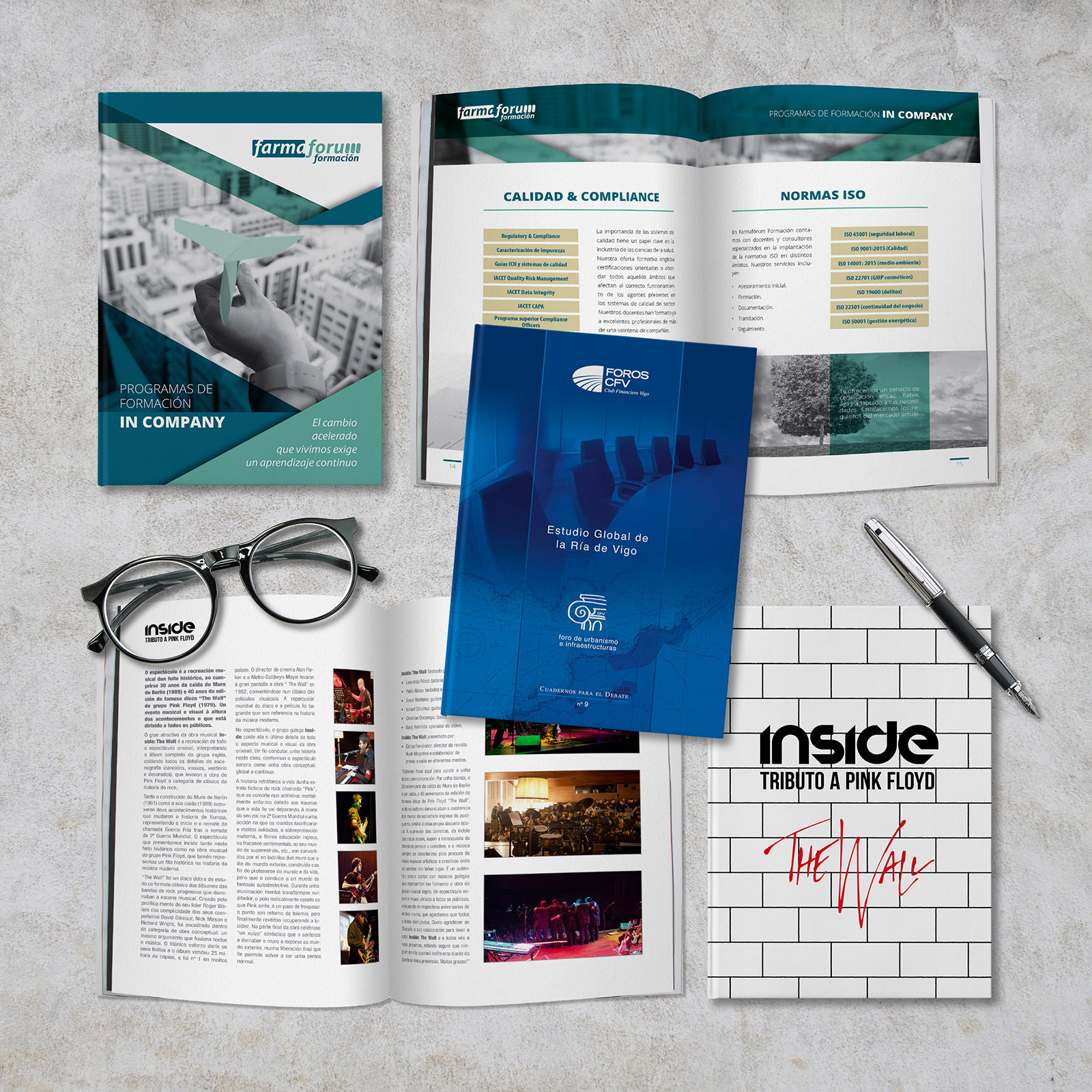 Ediciones Editorial Libros Madrid Vigo Diseño Publicidad Formación Maquetación