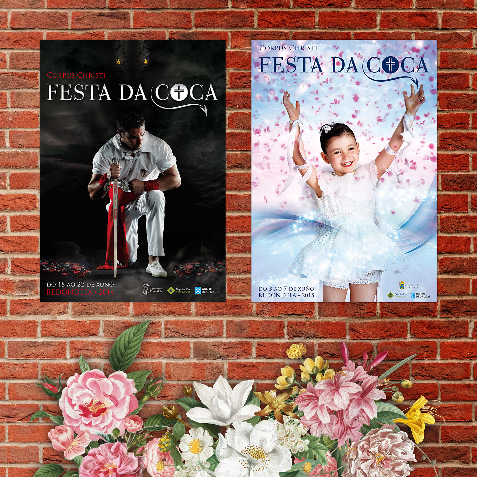 Campaña Festa do Coca de Redondela Pontevedra Diseño Publicidad Marketing Web Evento cartel