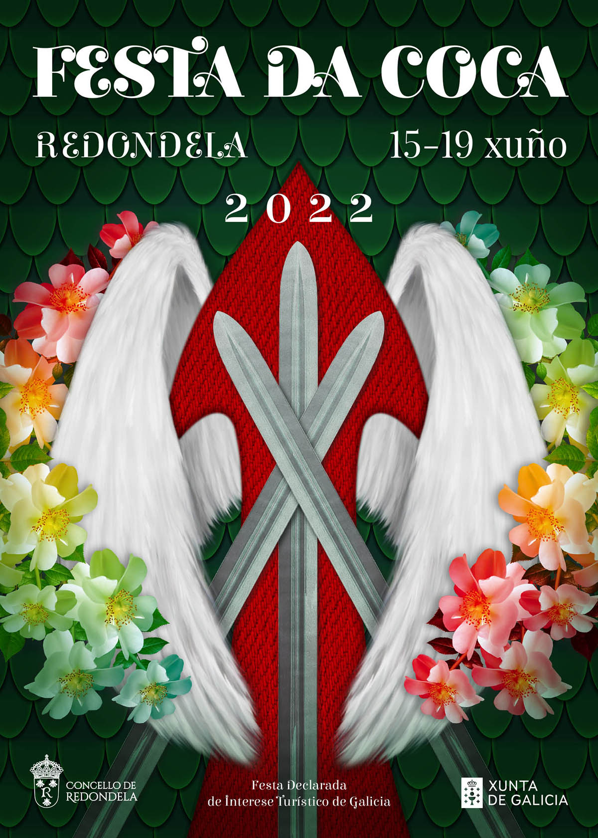 Campaña Festa da Coca de Redondela Pontevedra Diseño Publicidad Marketing Web Evento cartel 2022 cultura