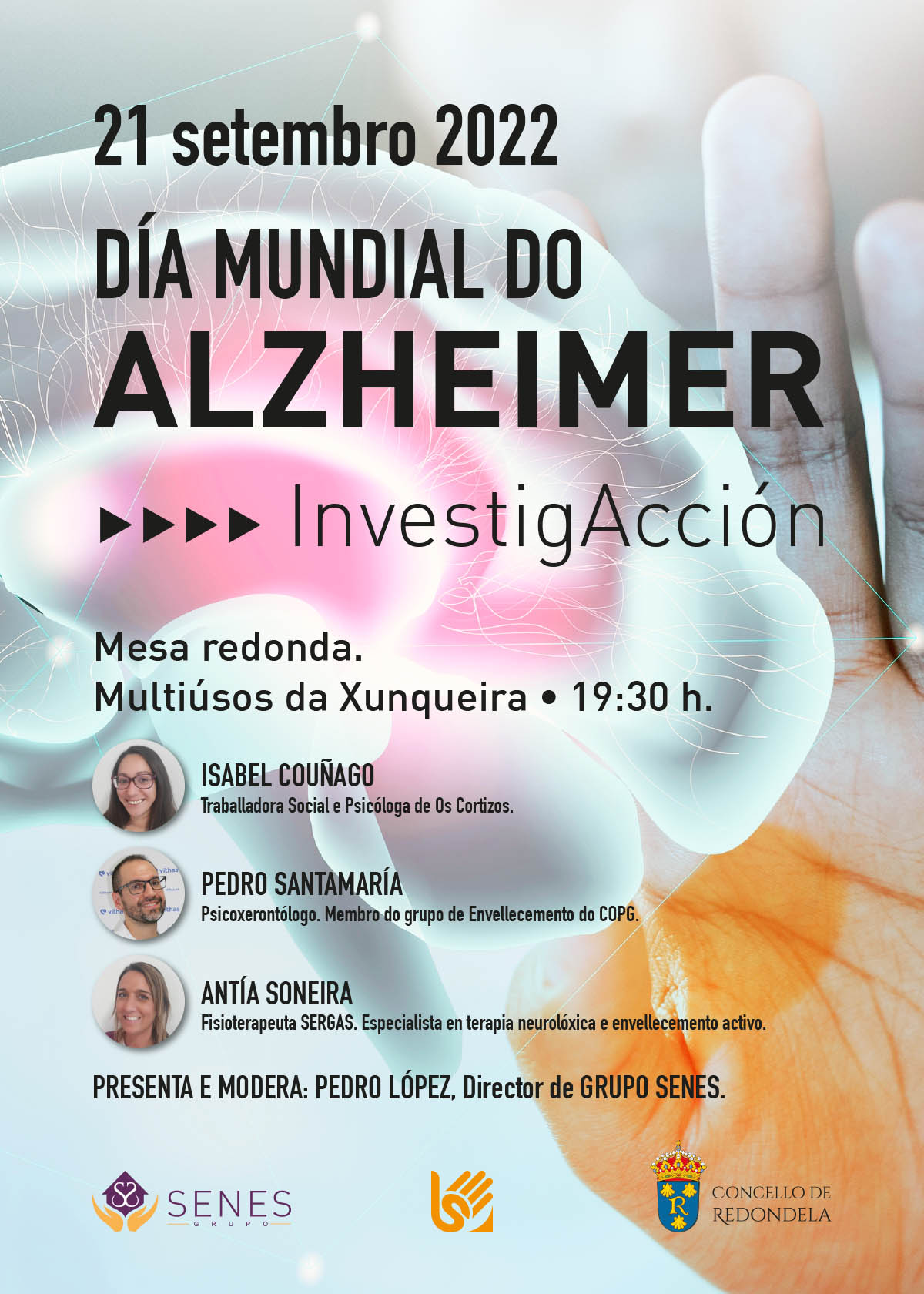 Diseño Publicidad Marketing sanidad salud anuncio prensa cartel Alzheimer